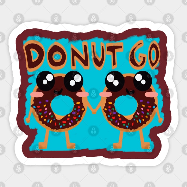 Donut GO Sticker by BjernRaz